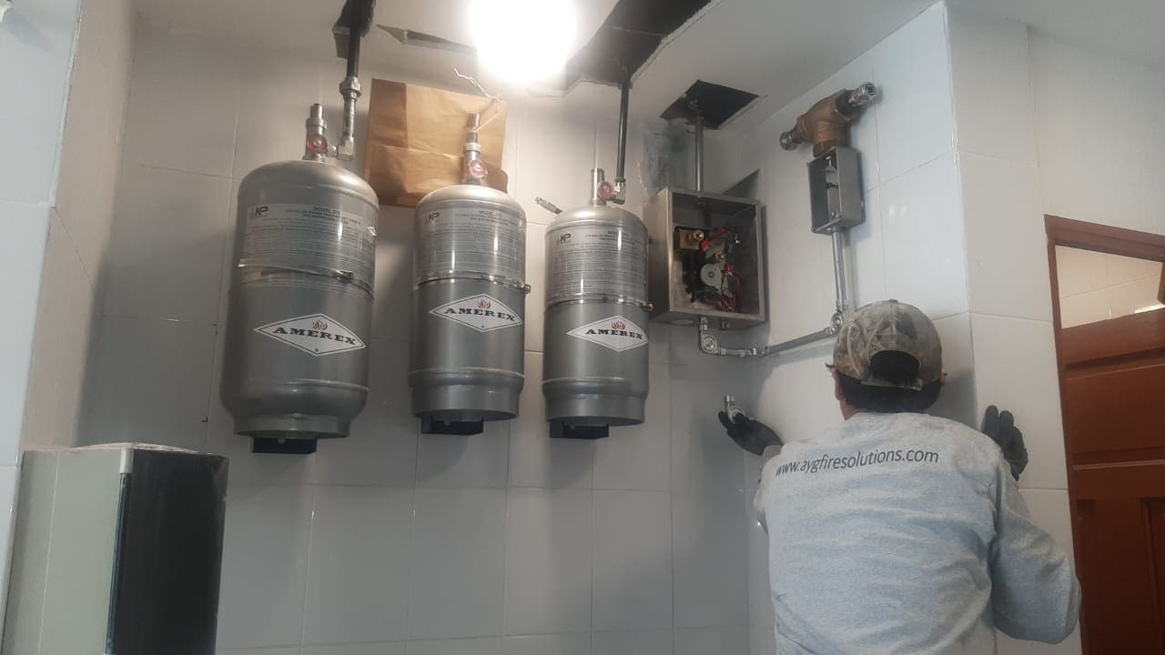Sistema de supresión para cocina